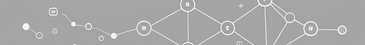 GraphQL banner — schema-graph nodes connected by typed edges with resolver pipeline silhouettes