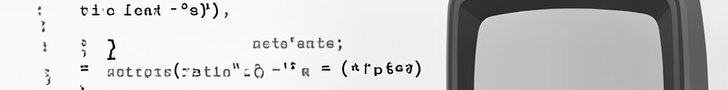 Interlisp / Medley banner — vintage Lisp Machine aesthetic with parenthesis glyphs, code blocks, and CRT silhouette