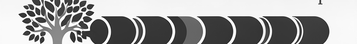 jq filter pipeline banner — JSON tree silhouettes flowing through pipe-shaped filter stages