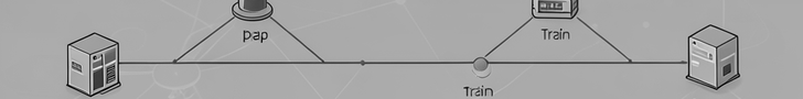 Kubeflow ML pipeline banner — container/pod silhouettes wired into a pipeline DAG