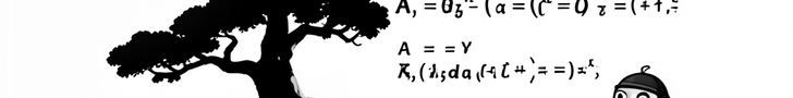 Lean 4 on FreeBSD banner -- theorem-proving aesthetic with proof-tree silhouettes, lambda glyphs, and a small daemon mascot