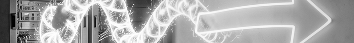 TLA+ htaccess redirect banner -- glowing ouroboros of redirect arrows looping through a server rack, one arrow growing longer each pass